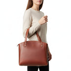 Premium Leather Organizer / Commuter Satchel