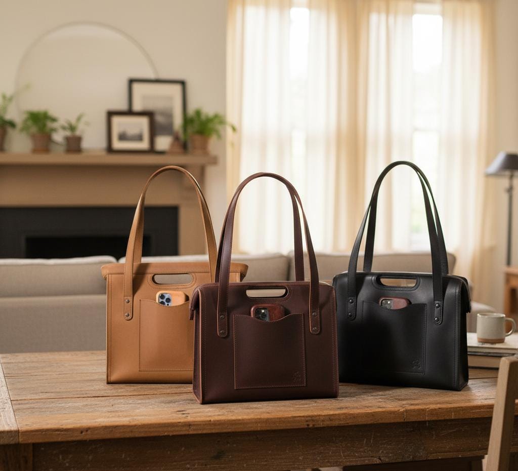 Heritage Full-Grain Leather Tote