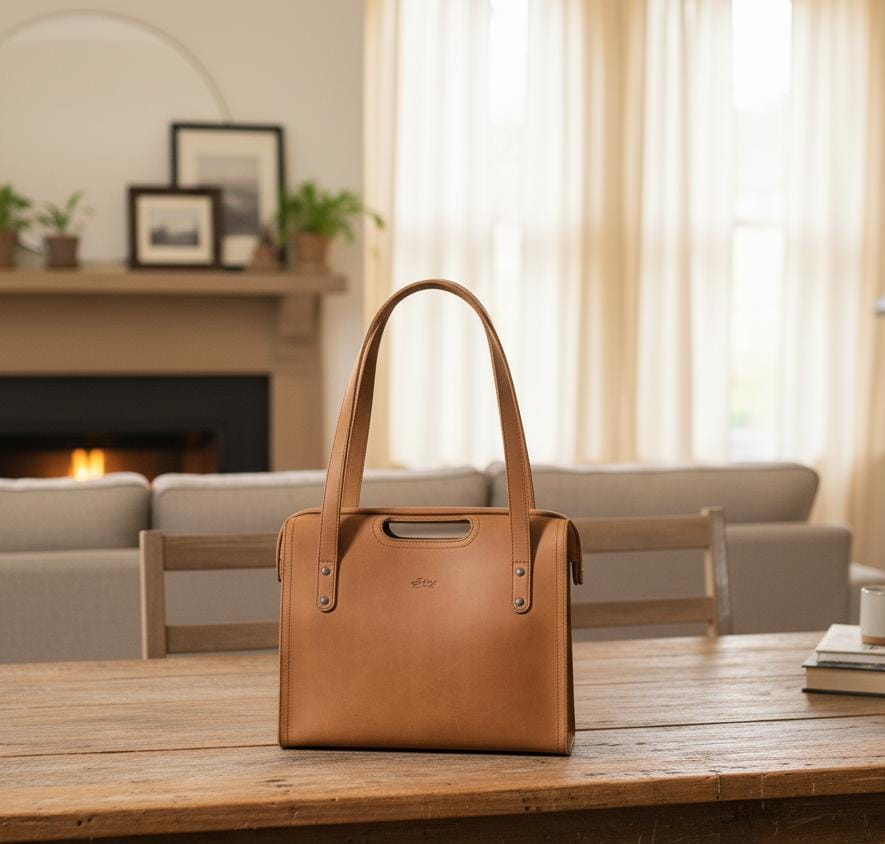 Heritage Full-Grain Leather Tote