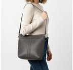Premium Everyday Leather Tote with Pockets