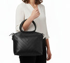 Multi-Function Genuine Leather Tote Purse