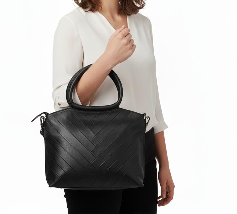 Multi-Function Genuine Leather Tote Purse