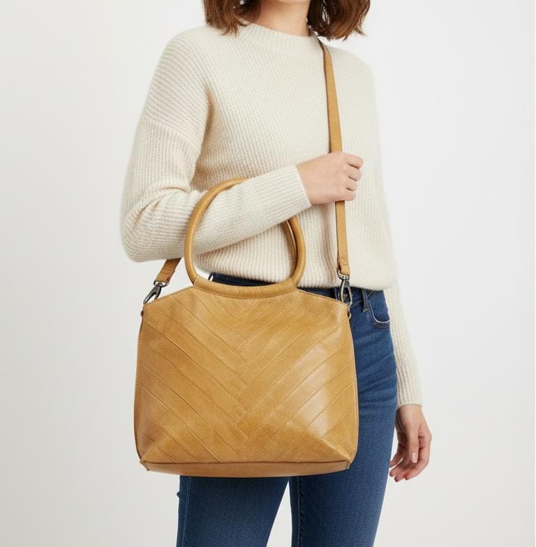 Multi-Function Genuine Leather Tote Purse