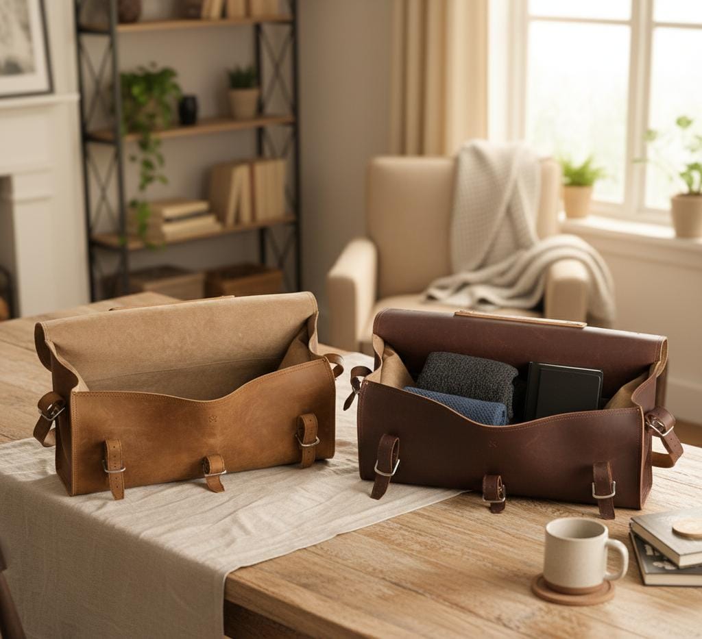 Heritage 27″ Full-Grain Leather Travel Duffle