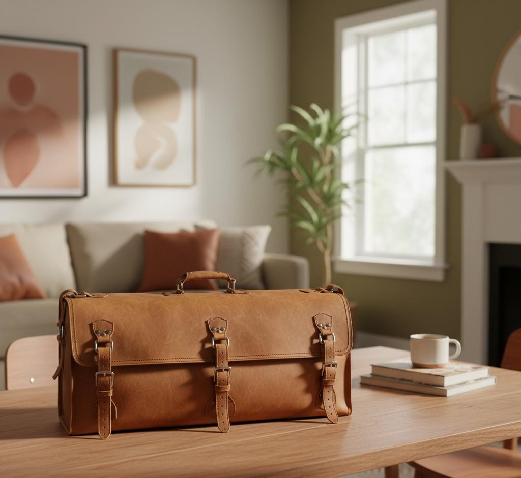 Legacy Overlander Full-Grain Leather Duffel