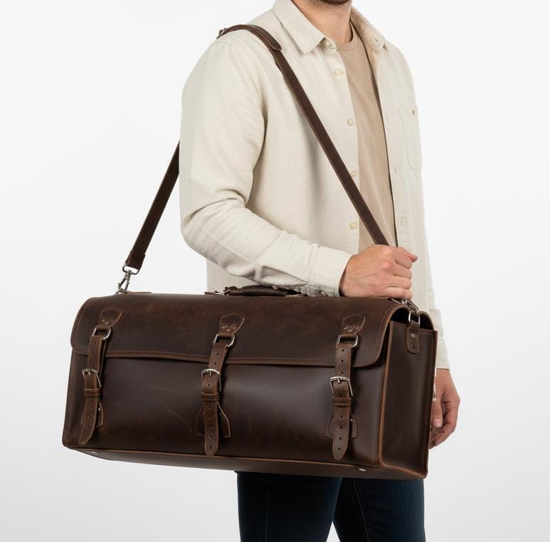 Legacy Overlander Full-Grain Leather Duffel