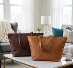 Full-Grain Executive Travel Tote