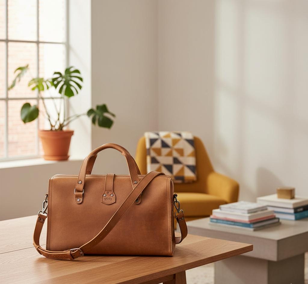 Heritage Deep-Front Full-Grain Travel Duffel