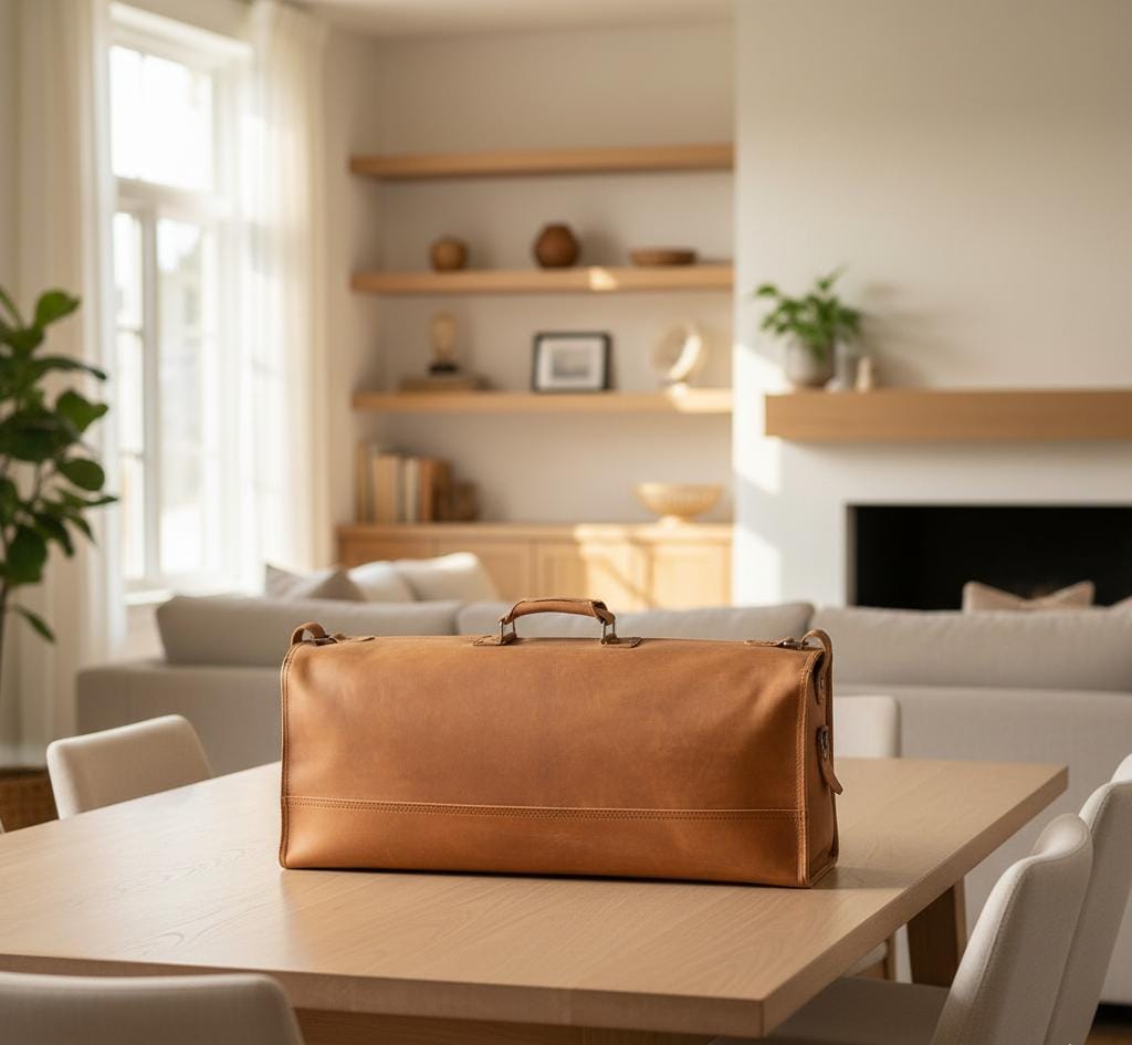 Legacy Overlander Full-Grain Leather Duffel