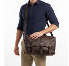 Heritage Full-Grain Leather Travel Duffle
