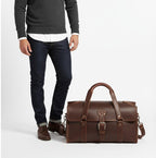 Heritage Compact Leather Duffel Bag