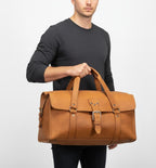 Heritage Compact Leather Duffel Bag