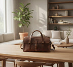Heritage Compact Leather Duffel Bag
