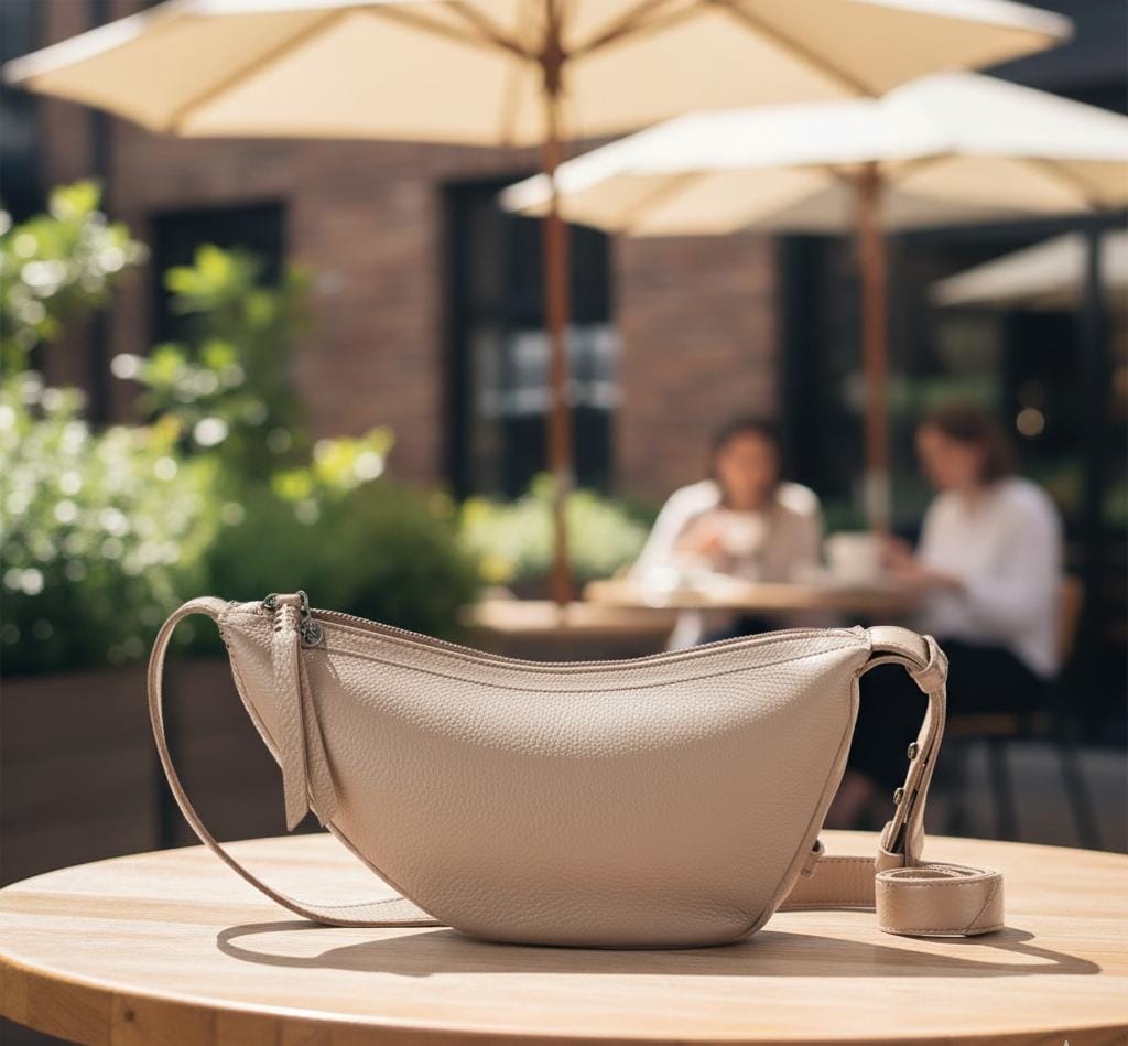 Adjustable Leather Sling Crossbody