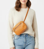 Everyday Leather Travel Belt Bag – Hands-Free Crossbody