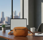 Everyday Leather Travel Belt Bag – Hands-Free Crossbody