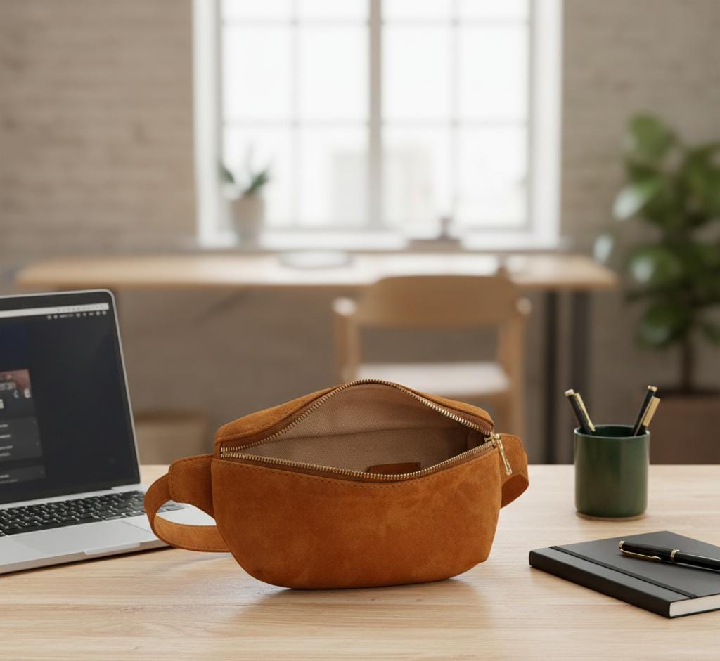 Rustic Leather Sling Bag