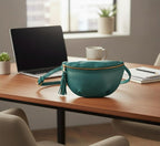 Evergreen Compact Leather Sling