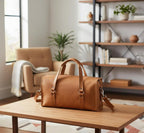 Heritage Compact Leather Duffel Bag