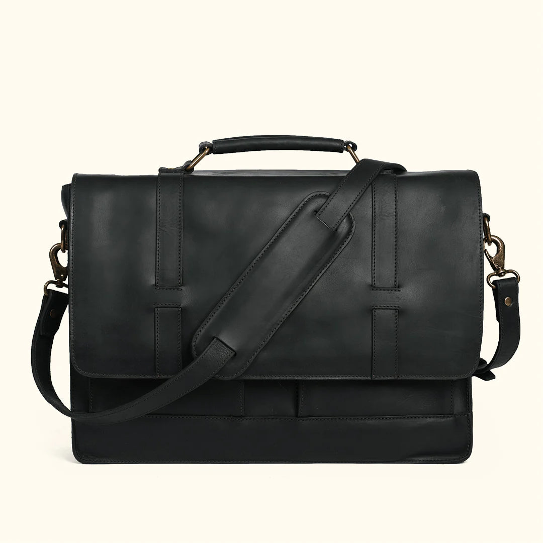 Blacksmith Premium Leather Messenger Bag