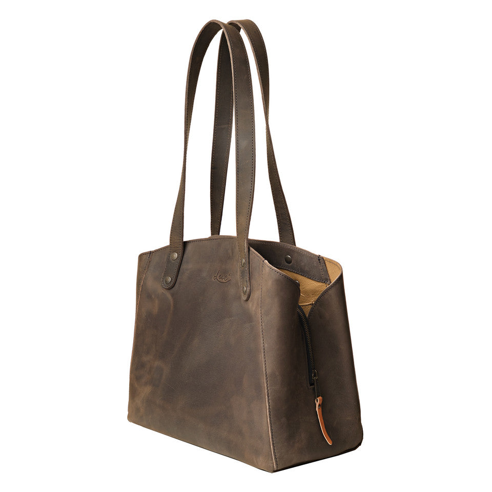 Premium Leather Organizer / Commuter Satchel