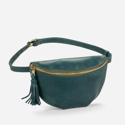 Evergreen Compact Leather Sling