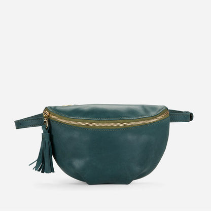Evergreen Compact Leather Sling