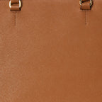 Womens Real Leather Brown Crossbody Satchel Tote Bag
