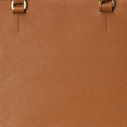 Womens Real Leather Brown Crossbody Satchel Tote Bag