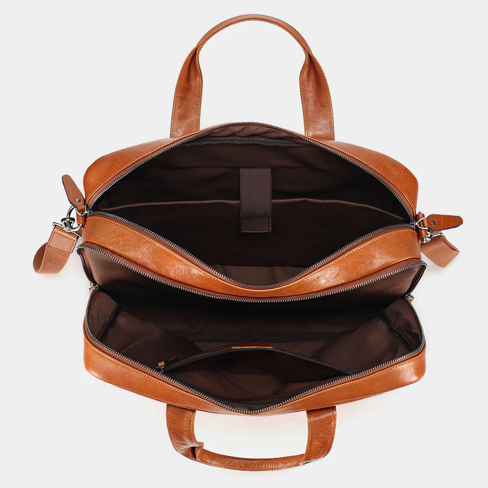 Heritage Full-Grain Work & Travel Briefcase