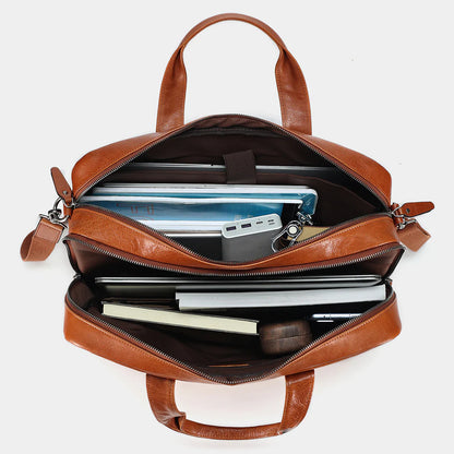 Heritage Full-Grain Work & Travel Briefcase
