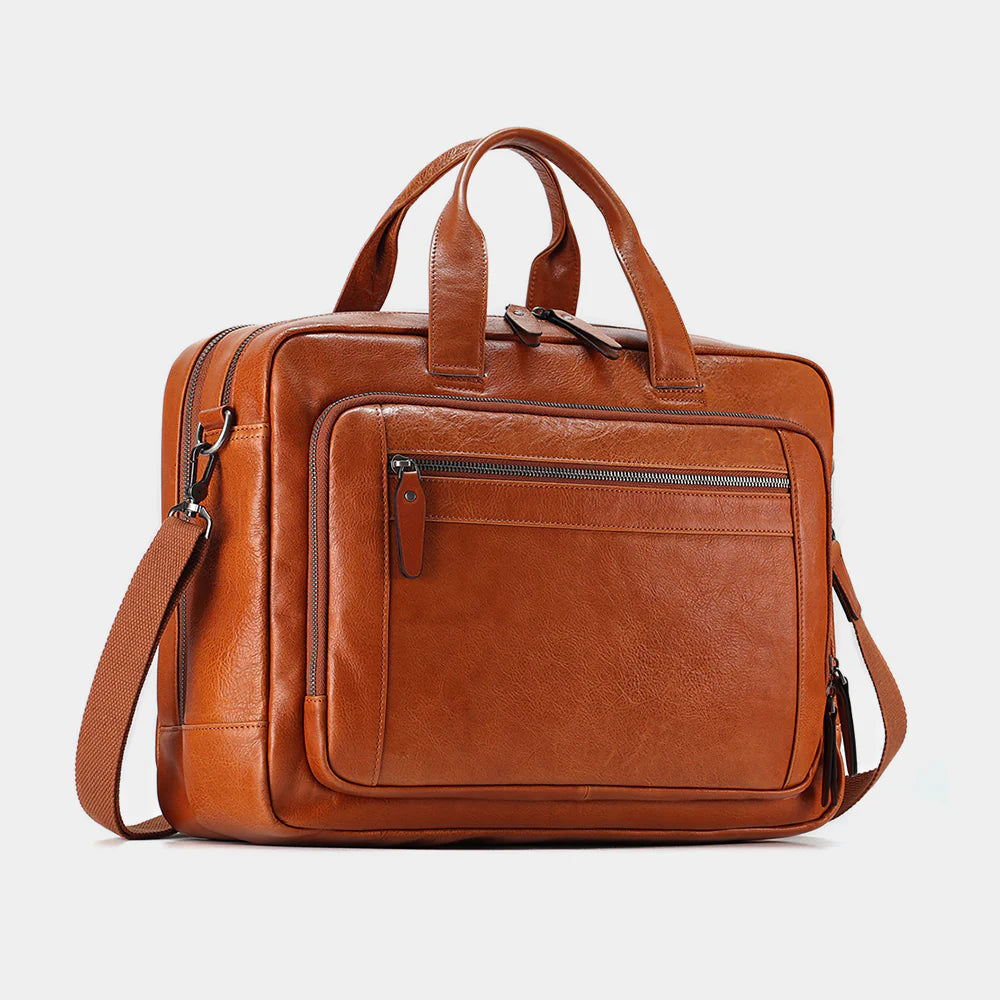 Heritage Full-Grain Work & Travel Briefcase