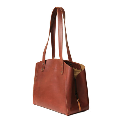 Premium Leather Organizer / Commuter Satchel