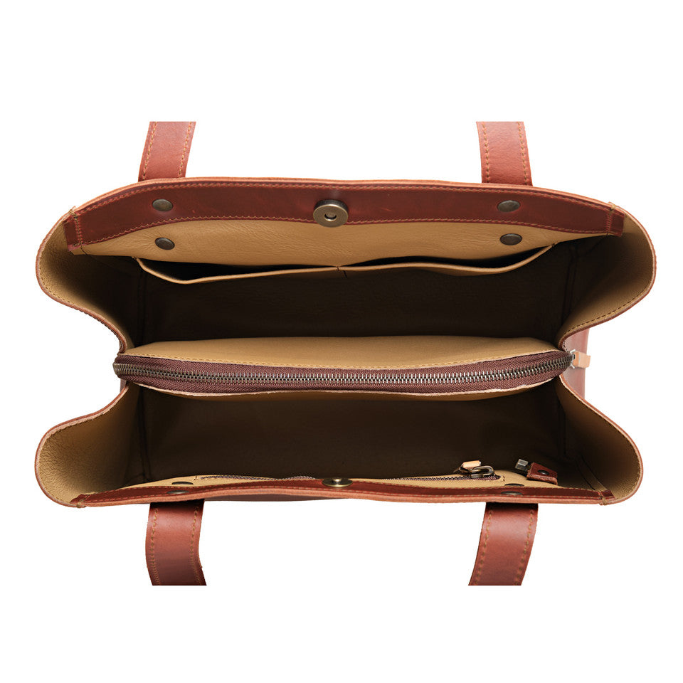Premium Leather Organizer / Commuter Satchel