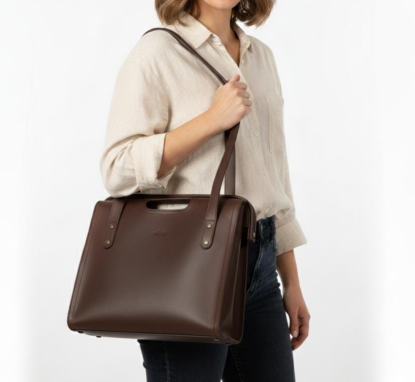 Heritage Full-Grain Leather Tote