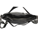 Handcrafted Leather Tote with Woven Accents