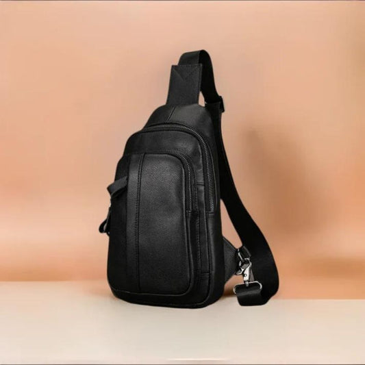 black-leather-sling-bag