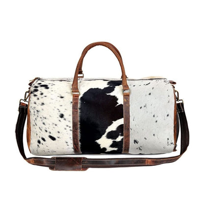 cowhide-travel-bag