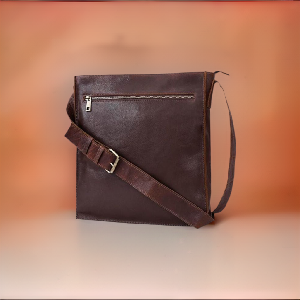 brown Leather Cross Body Bag