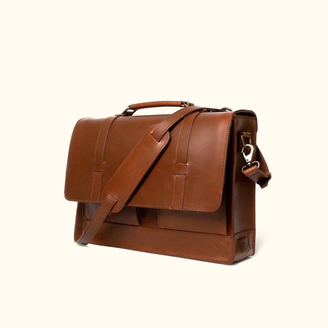 Executive Leather Messenger