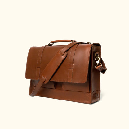 Executive Leather Messenger