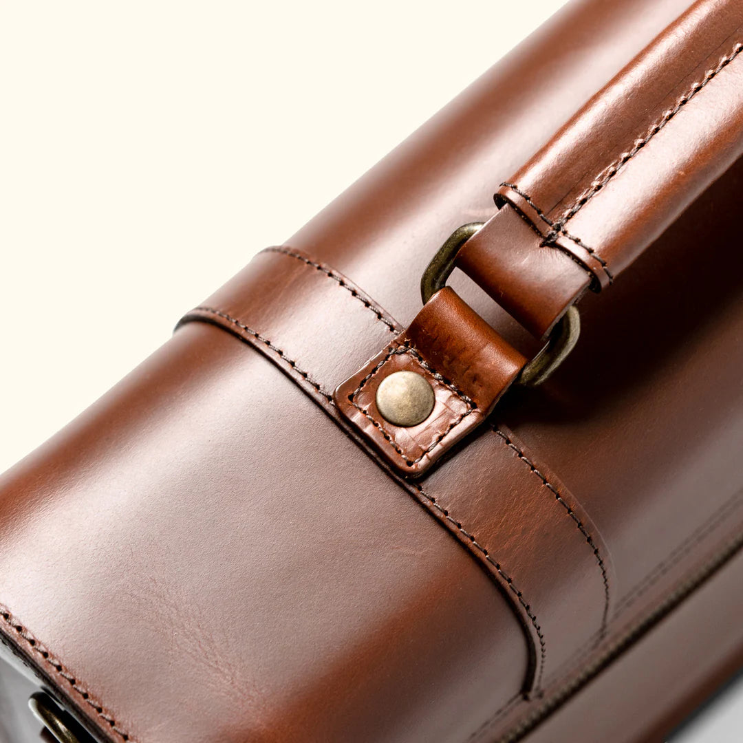 Executive Leather Messenger