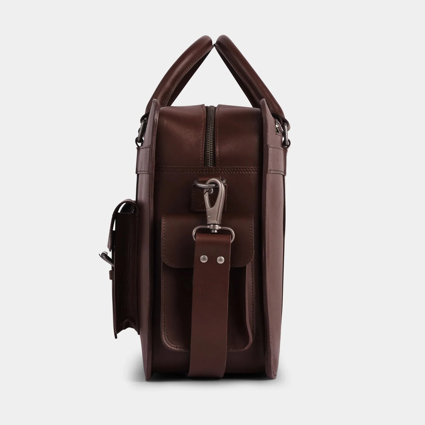 Buffalo Leather Executive Flight Briefcase – 16” Laptop Bag