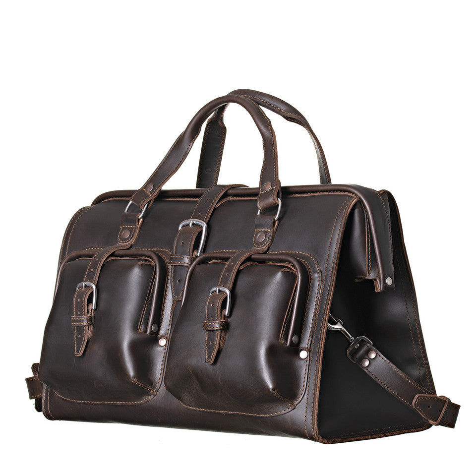 Heritage Deep-Front Full-Grain Travel Duffel