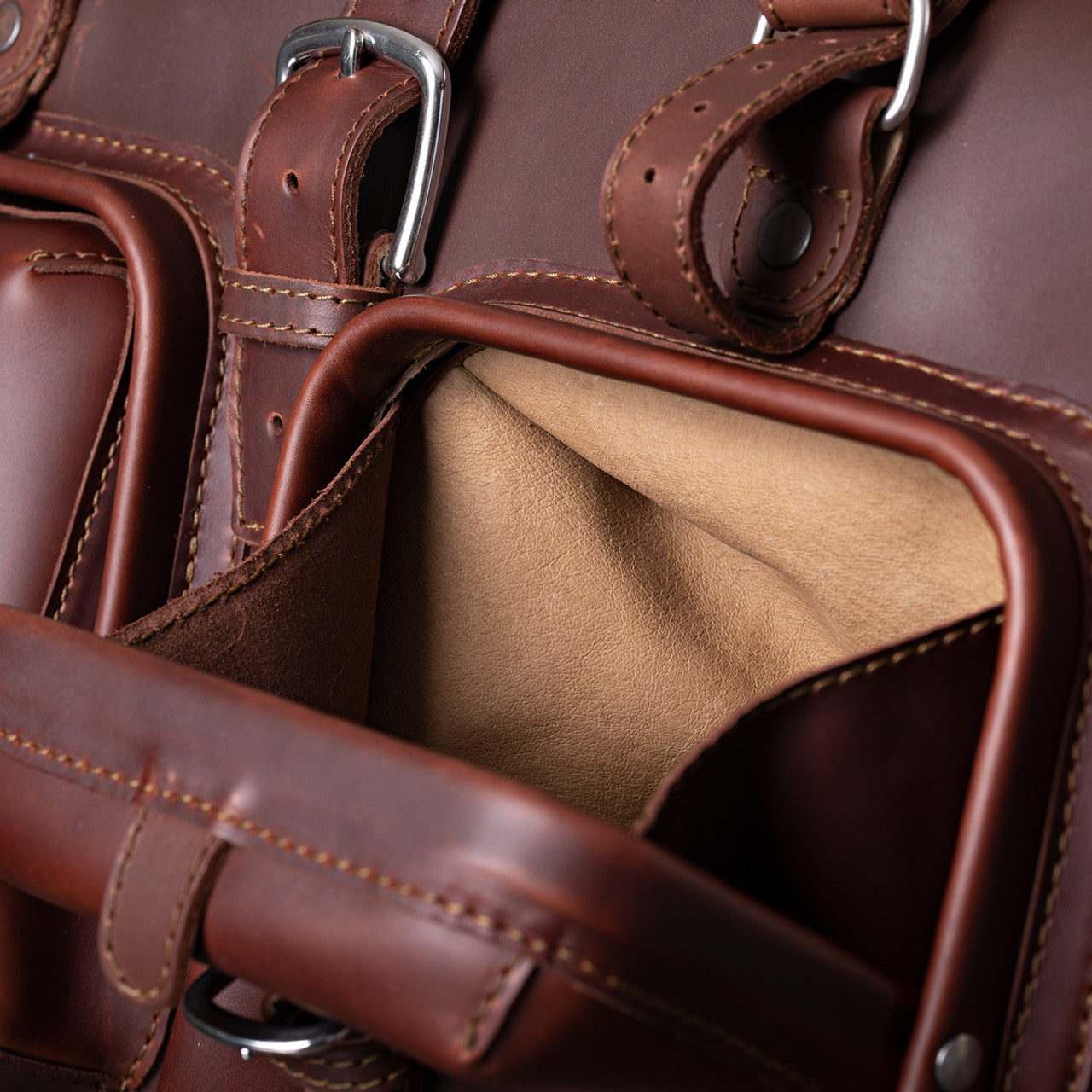 Heritage Deep-Front Full-Grain Travel Duffel
