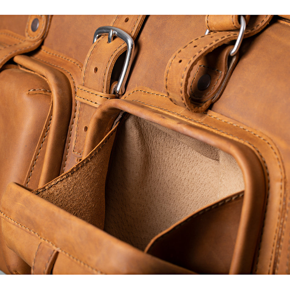 Heritage Deep-Front Full-Grain Travel Duffel