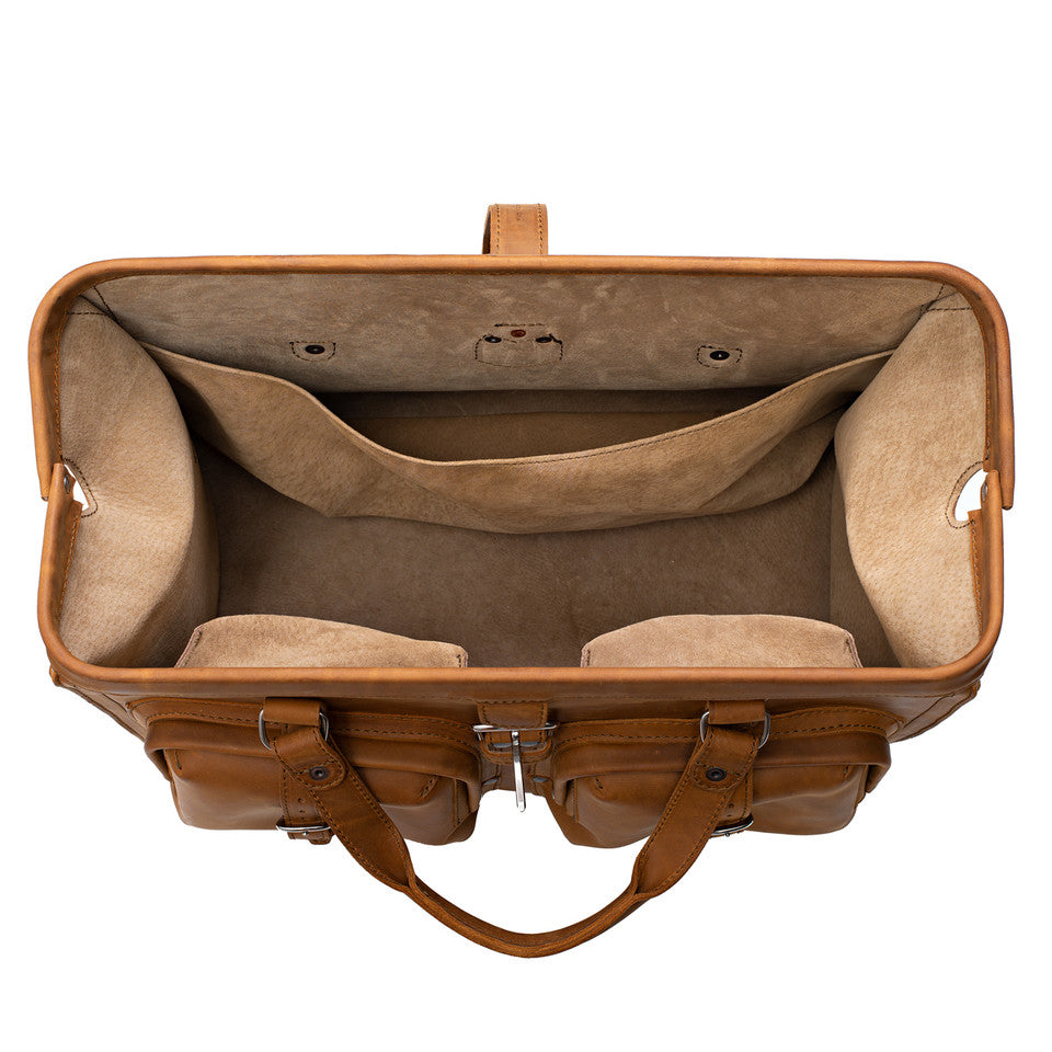 Heritage Deep-Front Full-Grain Travel Duffel