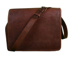 Premium Full-Grain Leather Commuter Bag